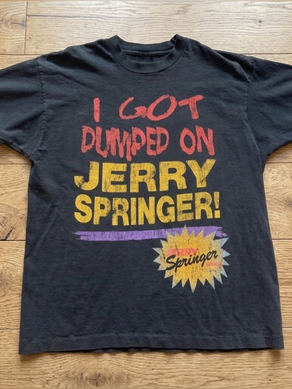 Gildan Black Jerry Springer Graphic Tee